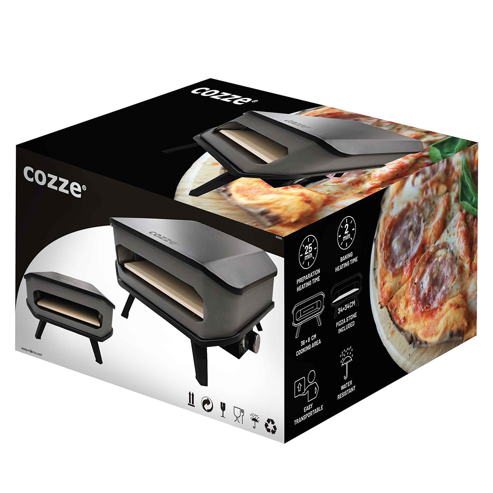 COZZE Pizzakemence 17″ (integrált hőmérővel)