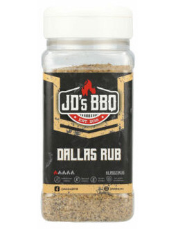 JD’S BBQ Hungary Dallas Rub 300 g szóródobozban